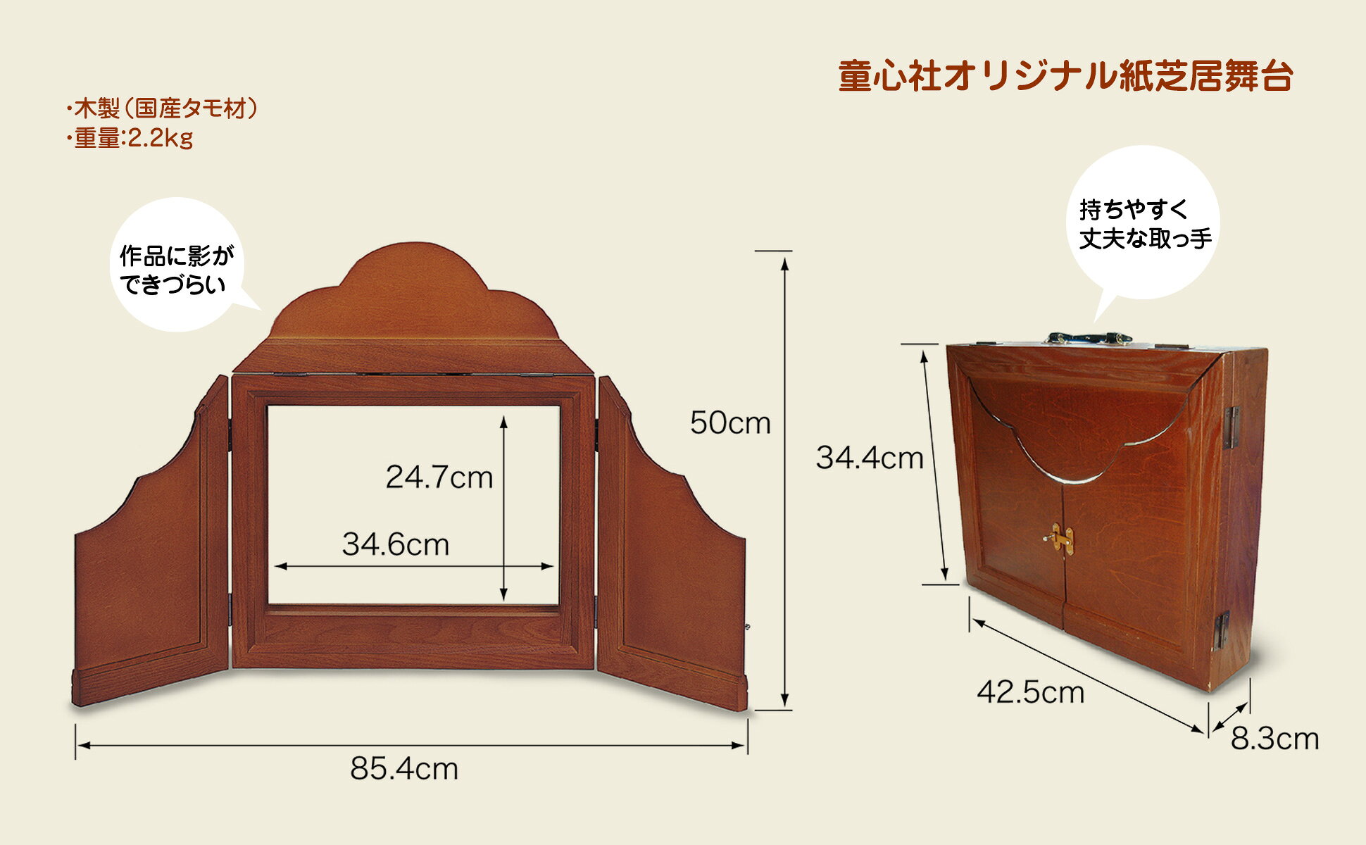 楽天ブックス: 紙芝居舞台 - 童心社オリジナル - 9784494073009 : 本