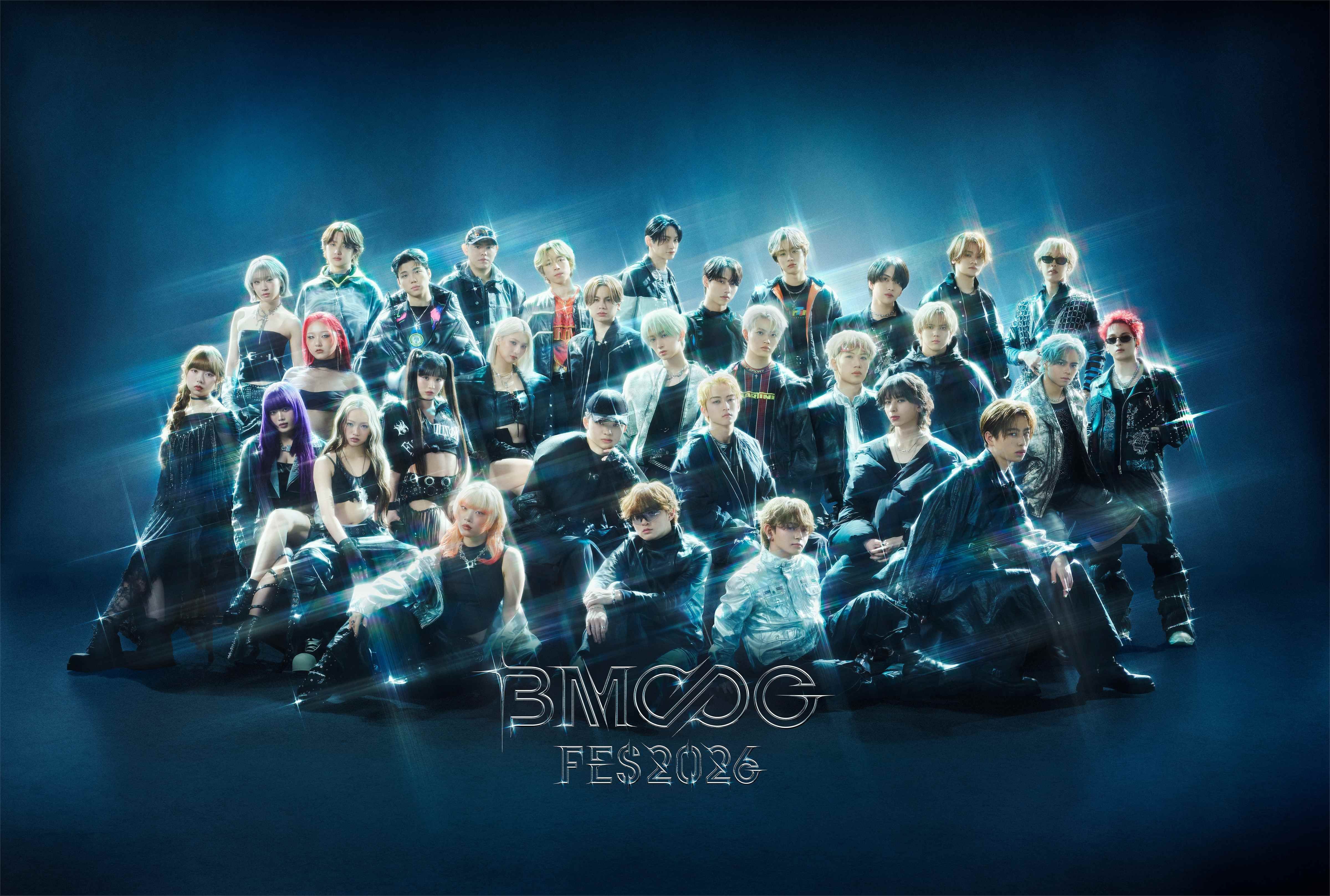 BE:FIRST、MAZZEL、STARGLOW、HANAら出演「BMSG FES'26」Prime Videoの