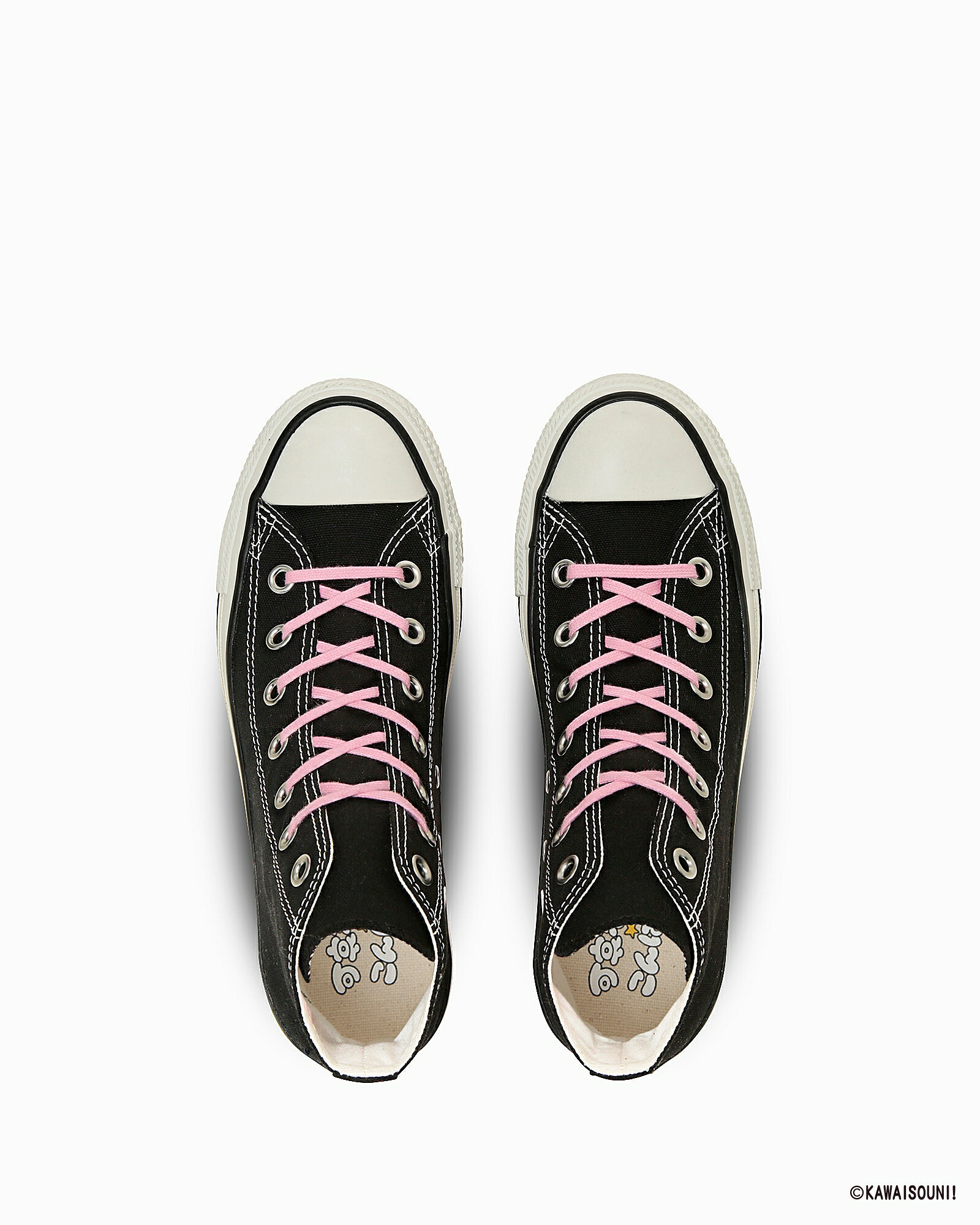 チャオコボ様♡ 足元におぱんちゅうさぎ＆んぽちゃむ♡ CONVERSEと初コラボ - 推し楽