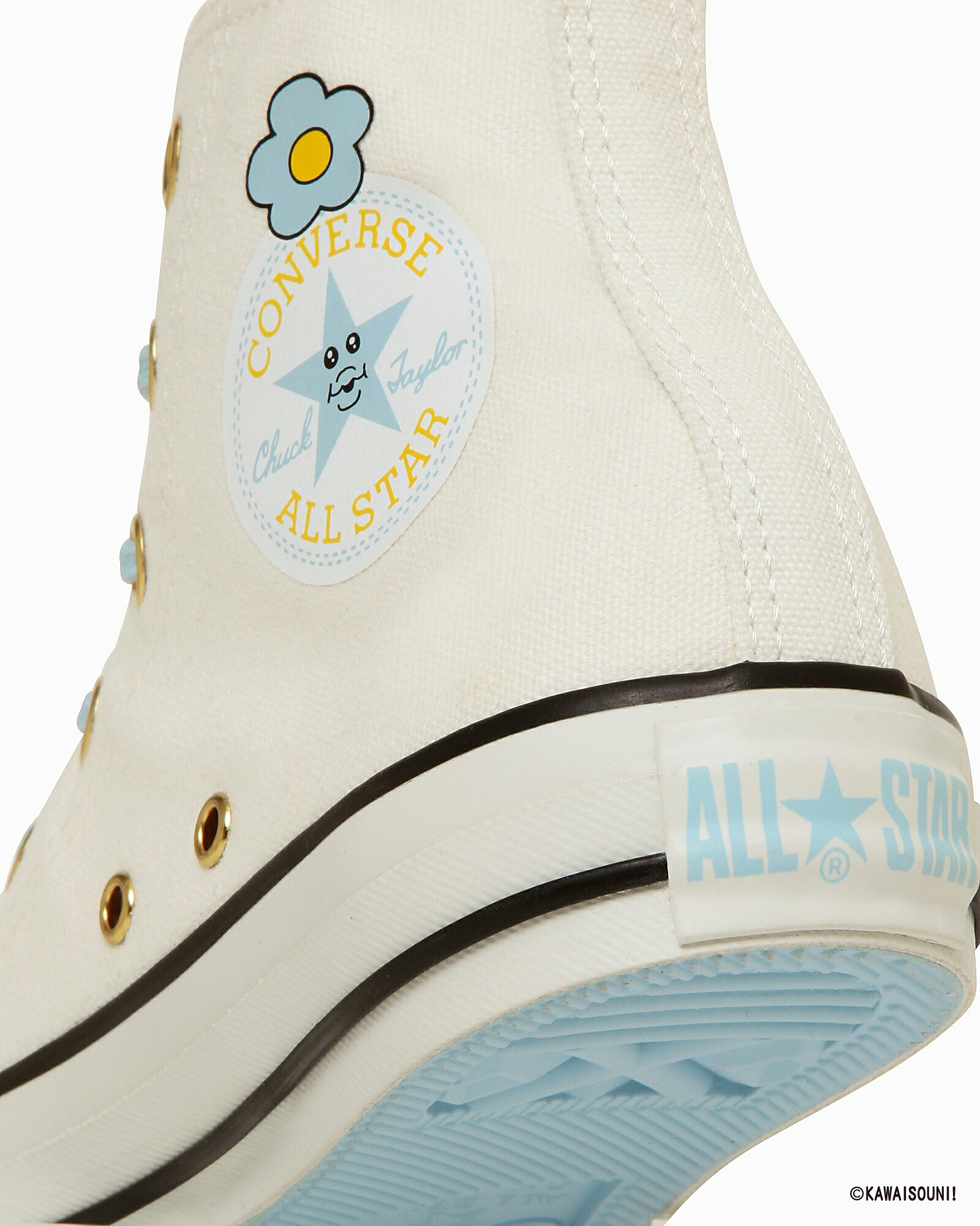 足元におぱんちゅうさぎ＆んぽちゃむ♡ CONVERSEと初コラボ - 推し楽