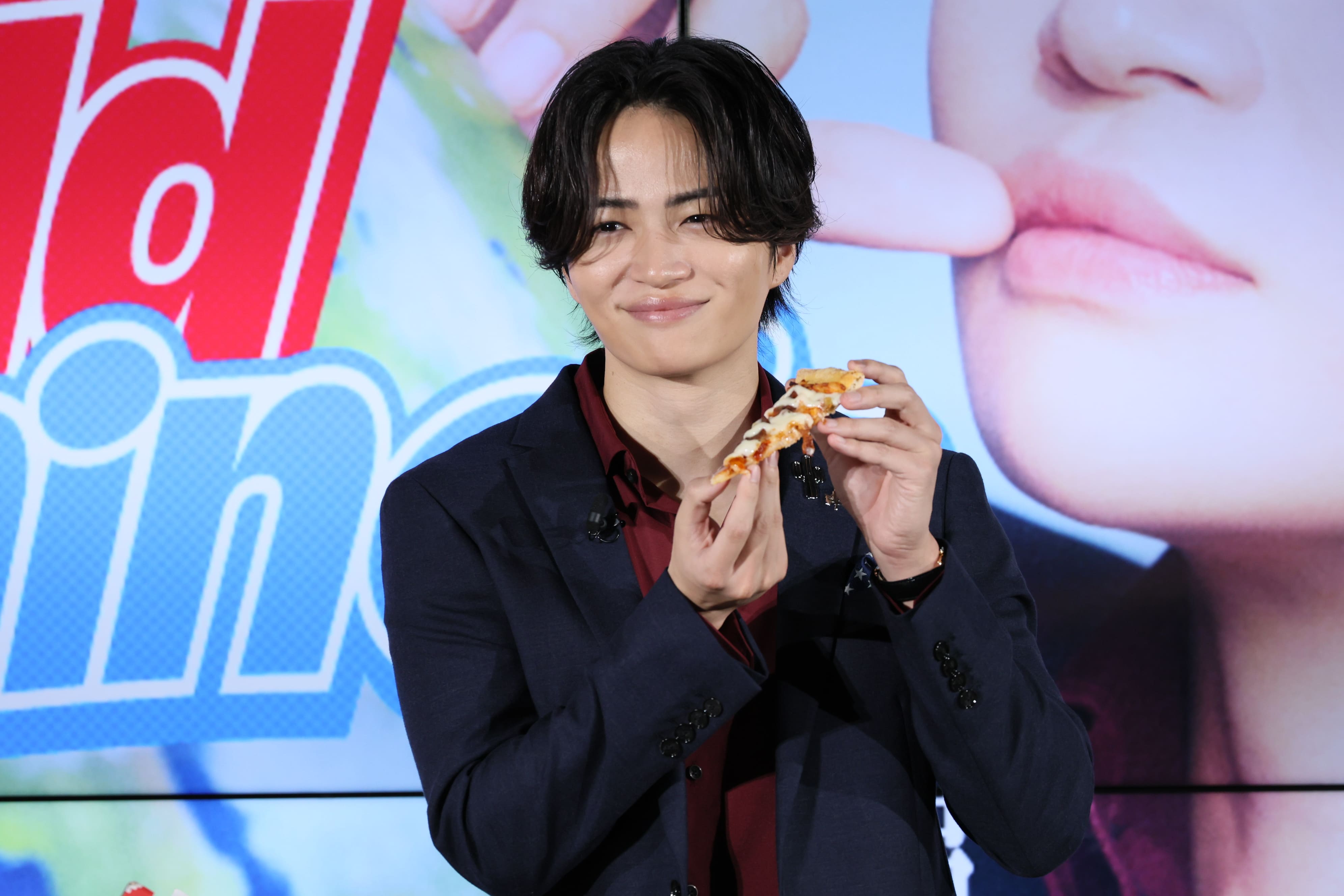 World Domino's バナー 菊池風磨 World Domino's バナー 菊池風磨