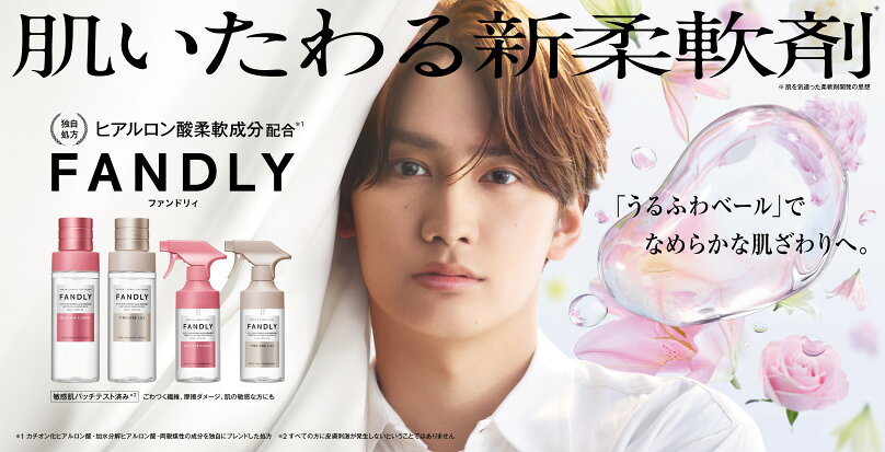 「FANDLY」Web CMキービジュアル