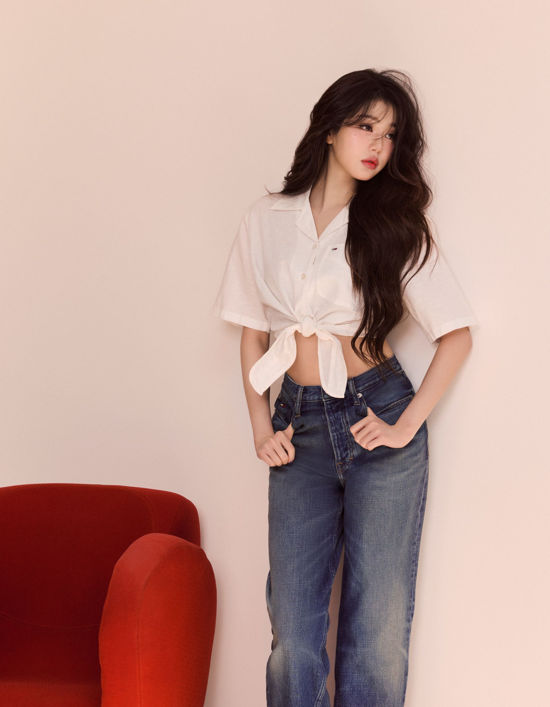 【 JEANS】◆グラフィック Tシャツ◆ウォニョン着用◆ org.jpg