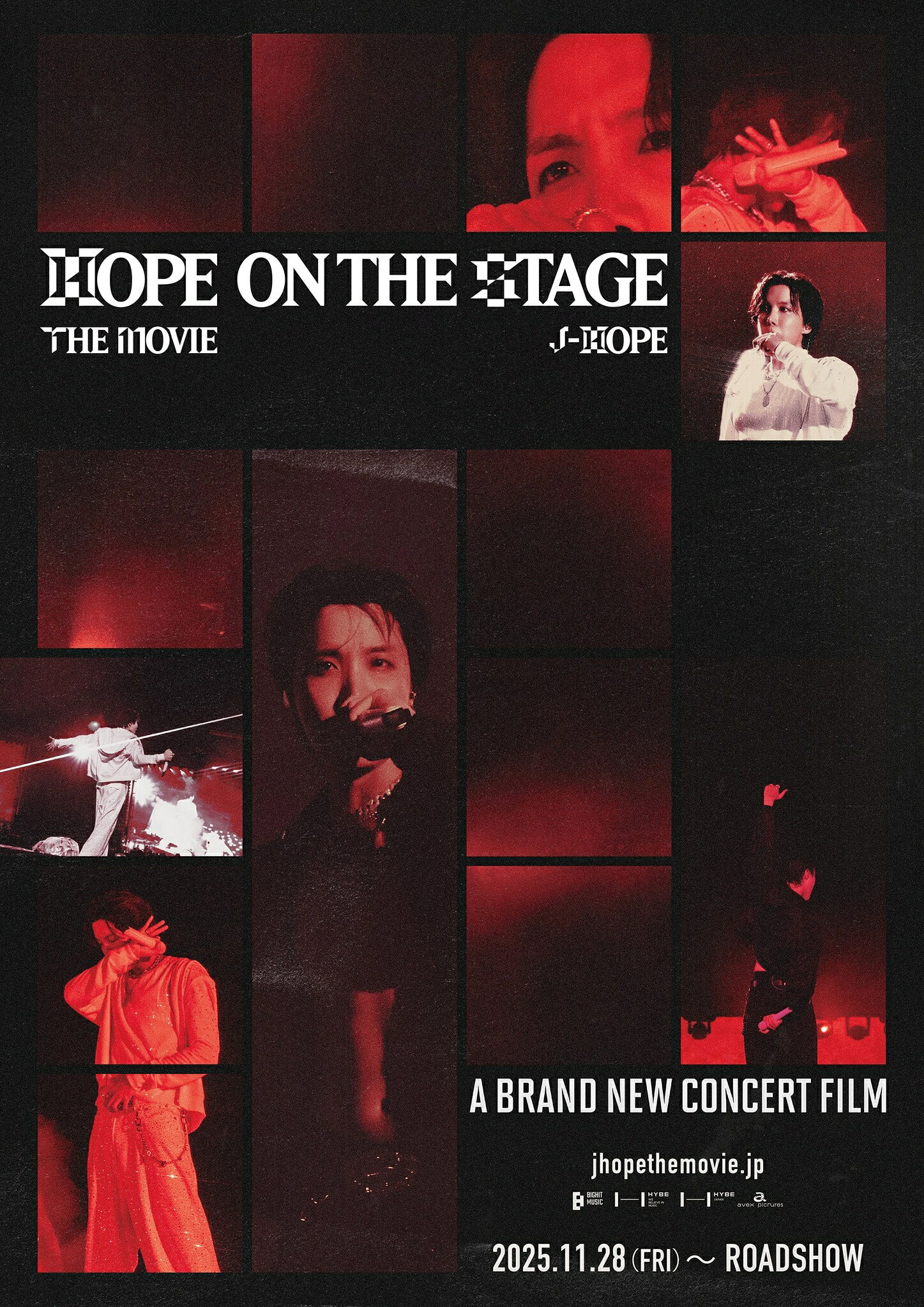 11/28公開「j-hope Tour 'HOPE ON THE STAGE' THE MOVIE」予告編