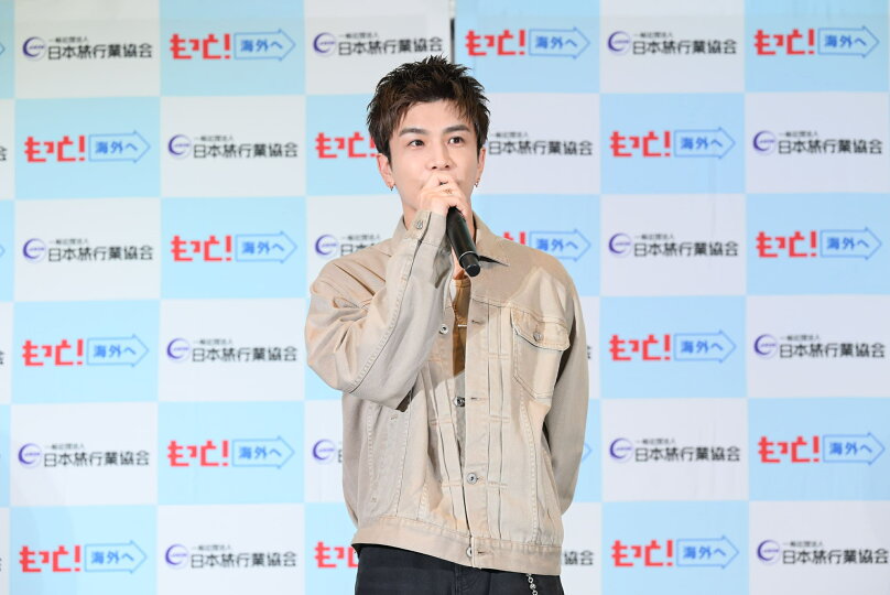 三代目 J SOUL BROTHERS・岩田剛典が「海外旅行2000万人に向けた共同記者会見」に登場！