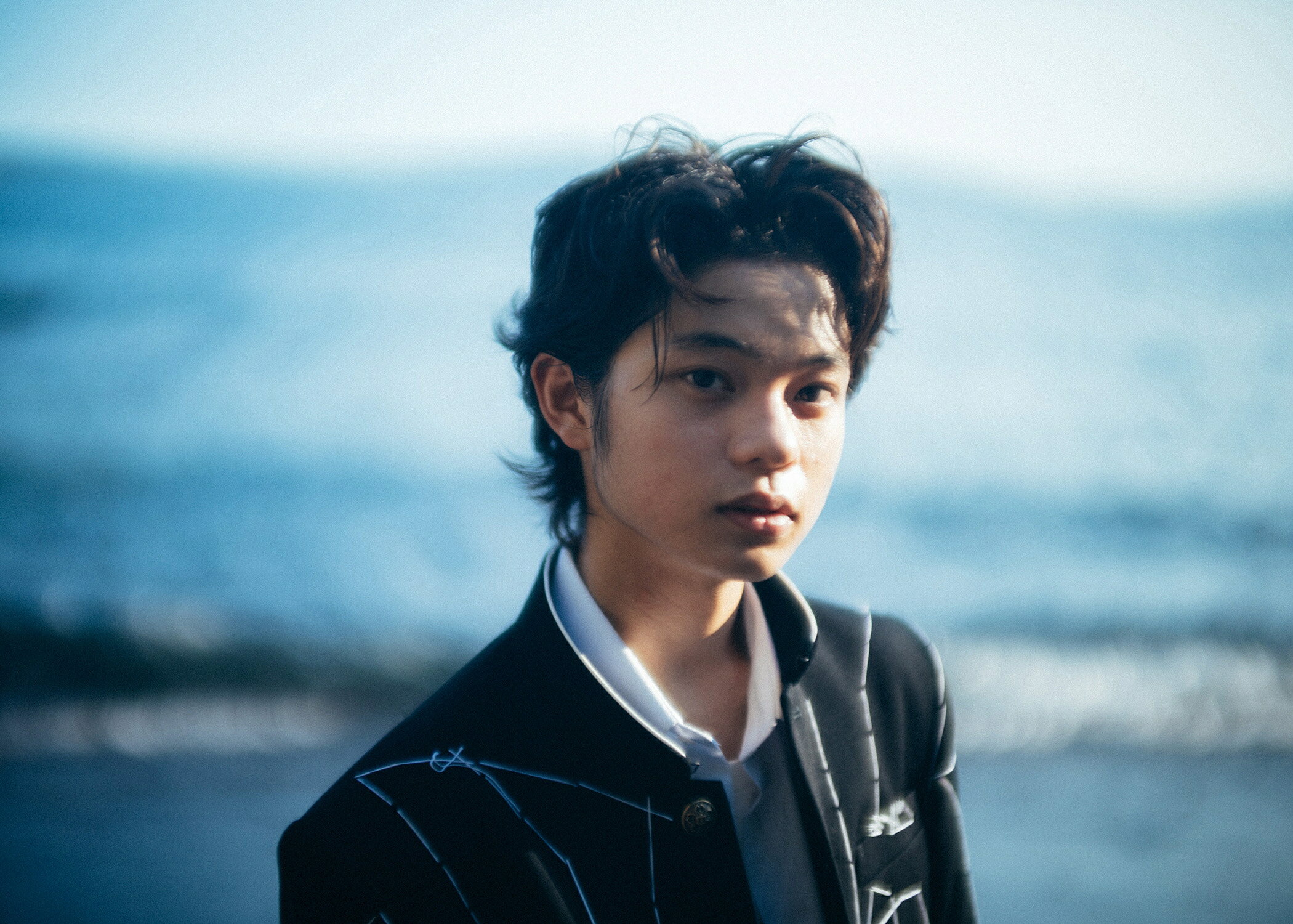 黒川想矢が初写真集に収めたもの。「“素”の自分をかなり出せた1冊に