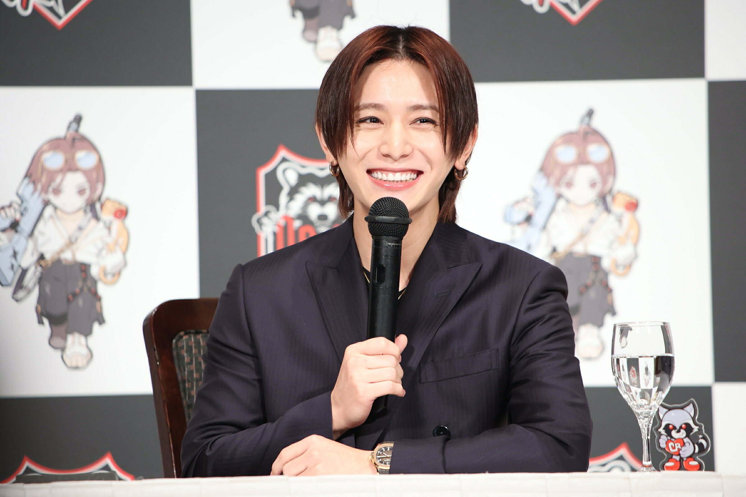 山田涼介「Crazy Raccoon」加入発表記者会見をレポート！「ゲームの