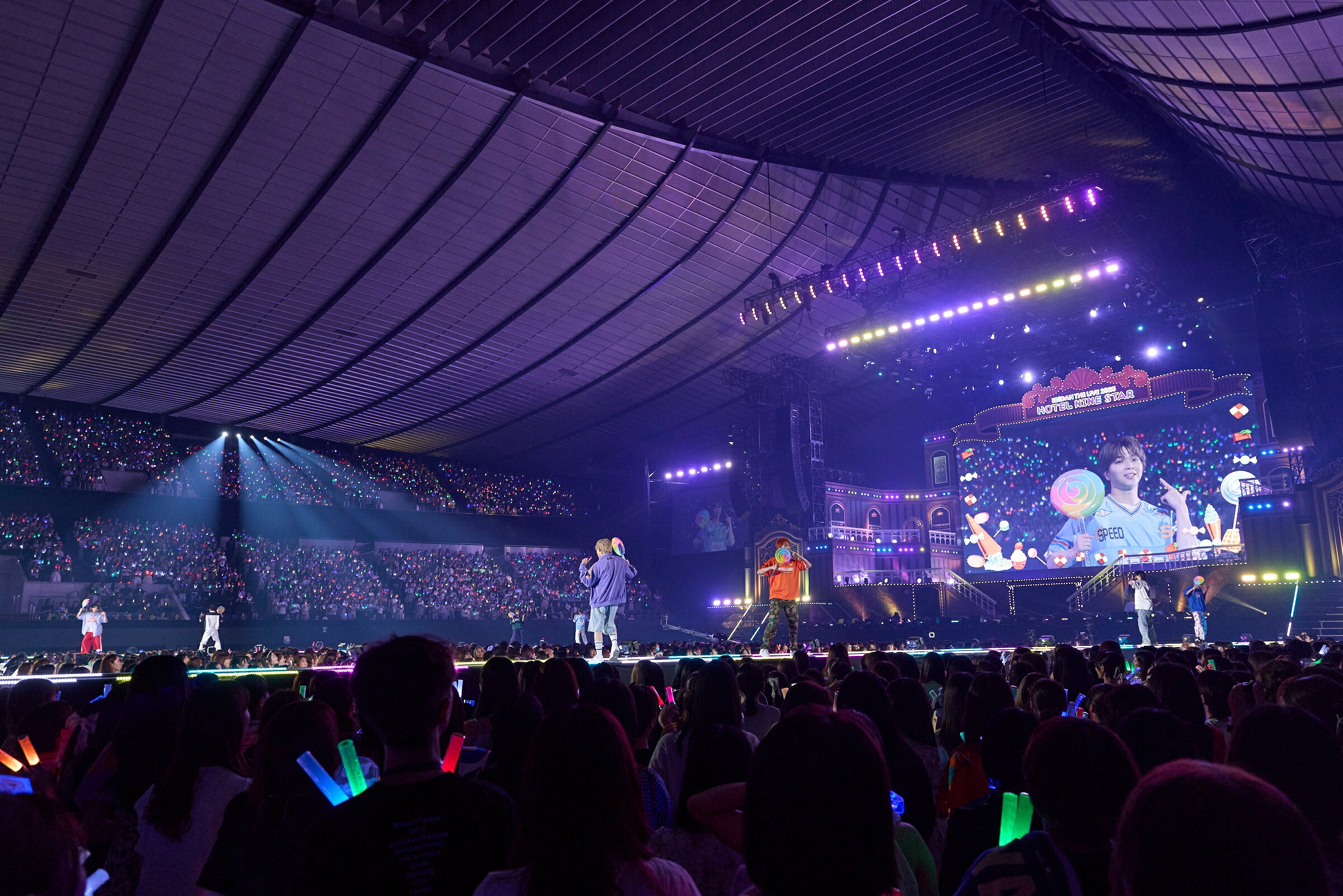 EBiDANTHE LIVEエビライリョウガ、REI、田中雅功、中村旺太郎