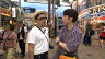 中丸雄一、謎のマダムに腕をがっちりつかまれて…!?「ラクガキさんぽ」第3回の舞台は十三