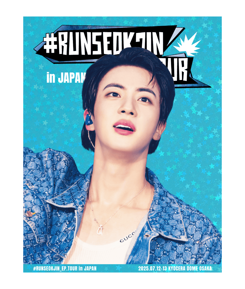 BTS JIN PTD US特典セット BTS・JIN「#RUNSEOKJIN_EP.TOUR」大阪公演のBlu-ray＆デジタルコード
