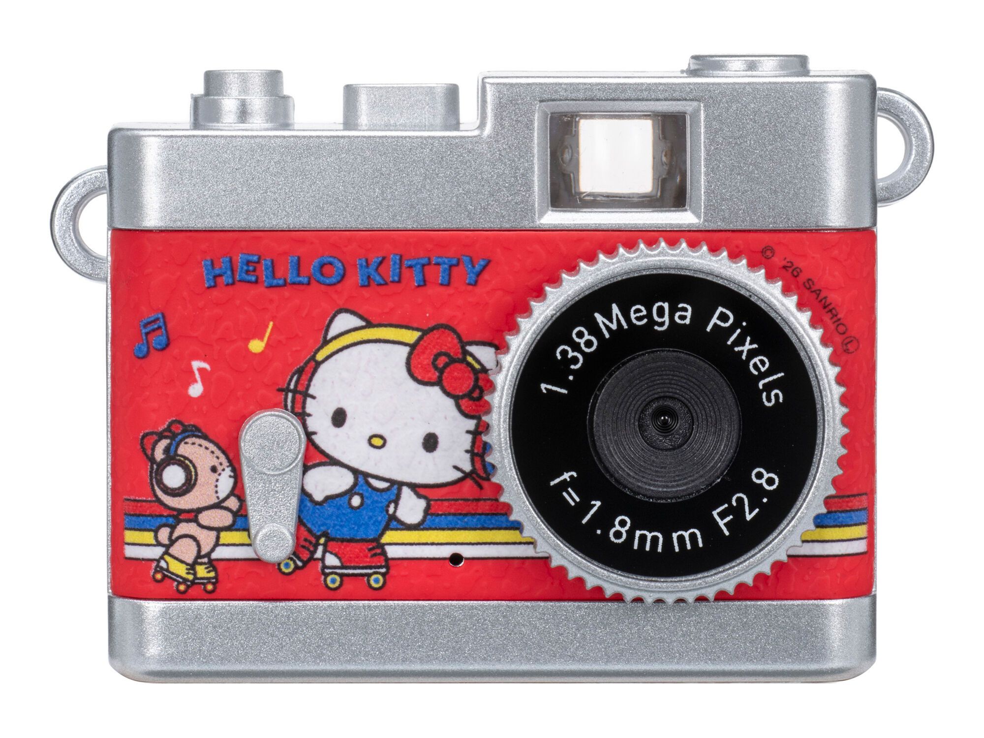 【Sanrio サンリオ　ハローキティ】　３Ｄデジタルカメラ　50周年記念品 サンリオキャラクターが手のひらサイズのカメラに！ ハローキティ