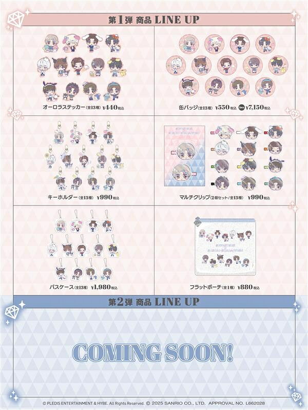 SEVENTEEN - オーロラ ステッカー 全種 コンプ セット SEVENTEEN サンリオ SEVENTEEN - オーロラ ステッカー 全種 コンプ セット SEVENTEEN