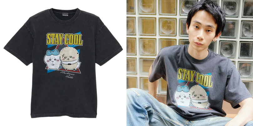 ちいかわなどがモチーフとなったTシャツコレクション「Talking about Rock」登場!