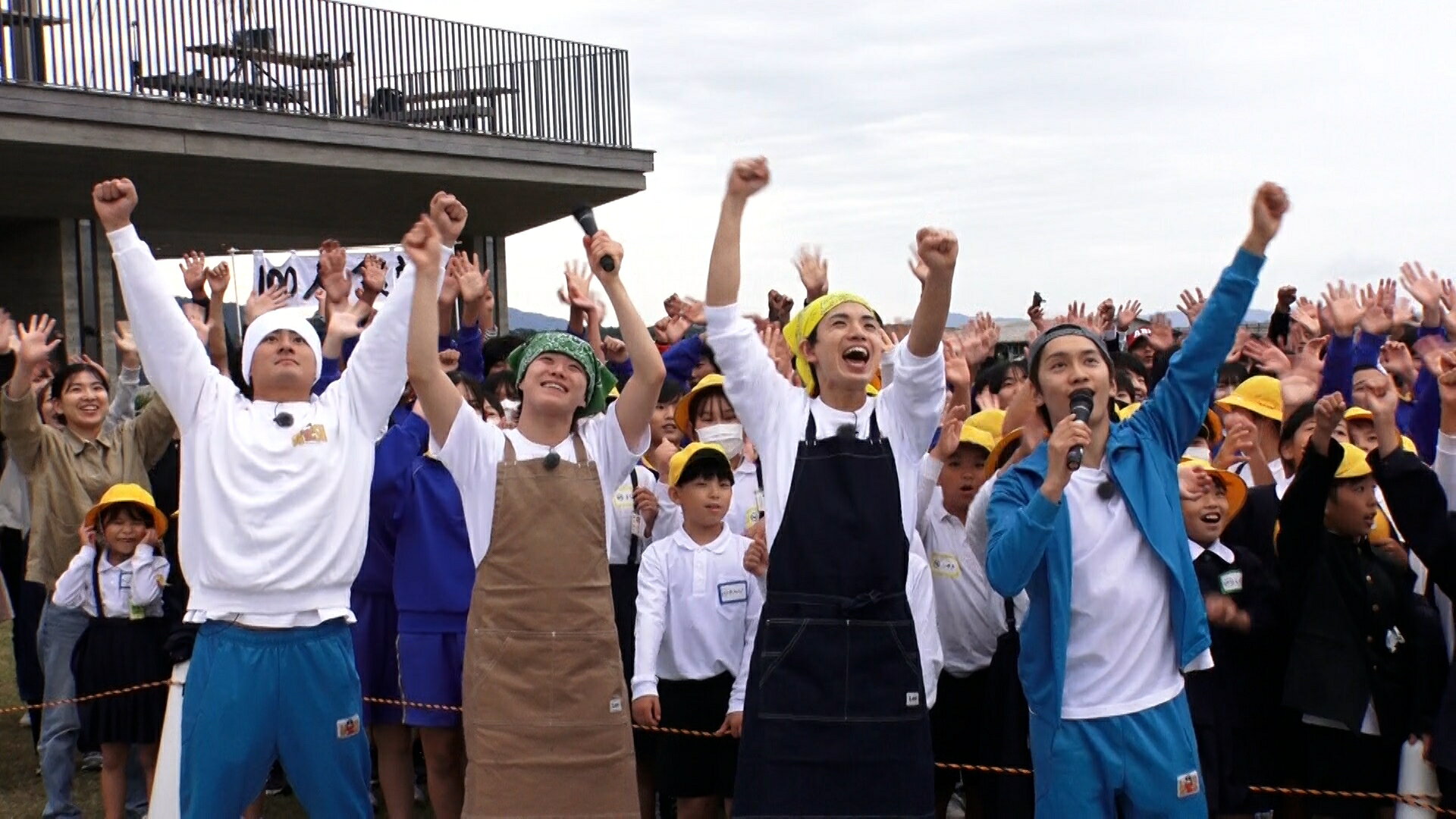 明日放送「鉄腕！DASH!!」森本慎太郎、髙地優吾、藤原丈一郎、大橋和也