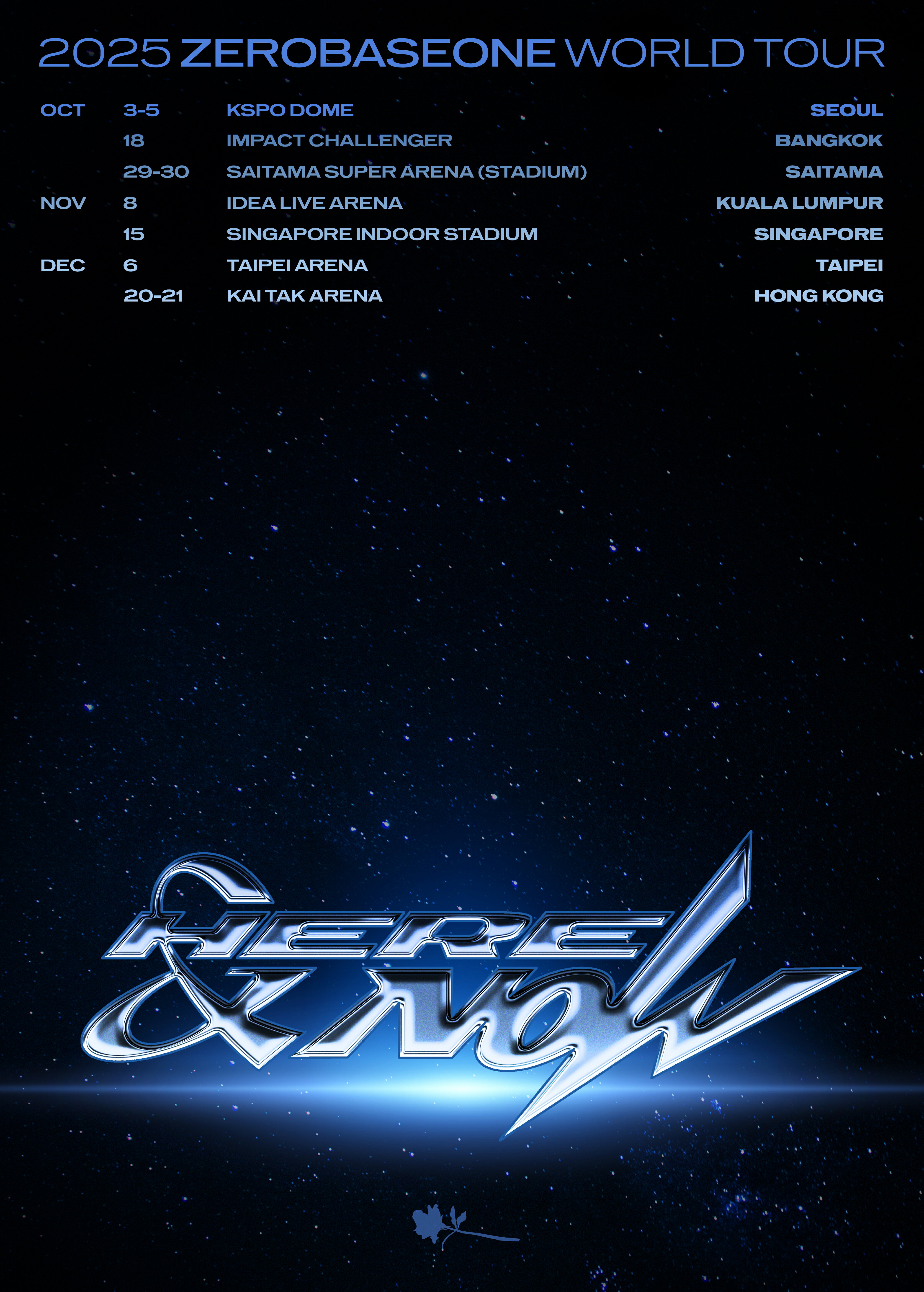 ZEROBASEONE、自身二度目のワールドツアー決定！ 日本公演は埼玉